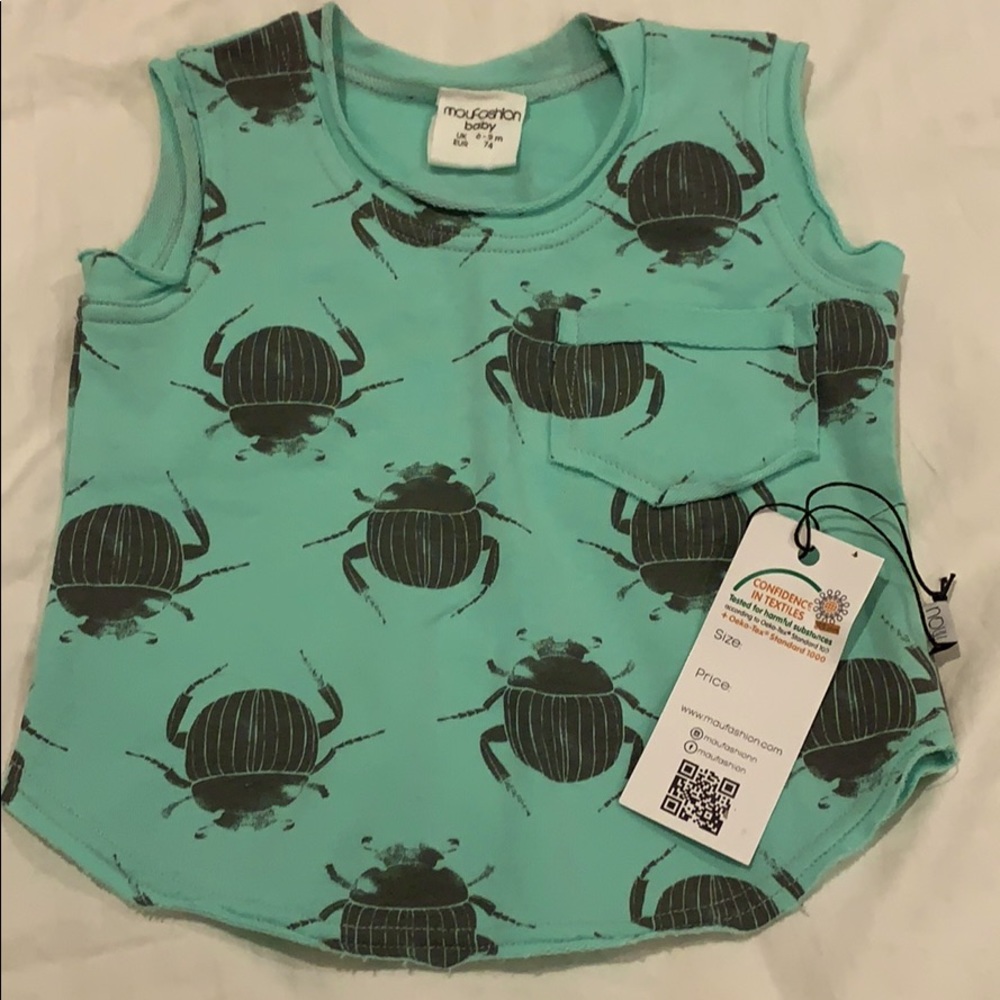 Moufashion baby shirt
